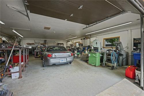9206 Dickenson Road, Hamilton, ON - Indoor Photo Showing Garage