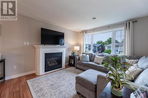 8 Edwards Place, Mount Pearl, NL - Indoor Photo Showing Living Room With Fireplace