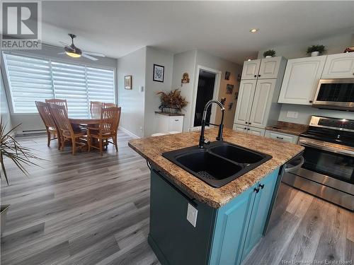 253 Sheriff Street, Grand-Sault/Grand Falls, NB - Indoor Photo Showing Kitchen With Double Sink