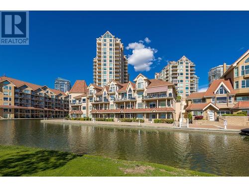 1128 Sunset Drive Unit# 1202, Kelowna, BC - Outdoor With Body Of Water With Facade