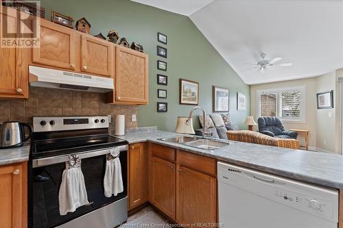 11 Jan'S, Kingsville, ON - Indoor Photo Showing Kitchen With Double Sink