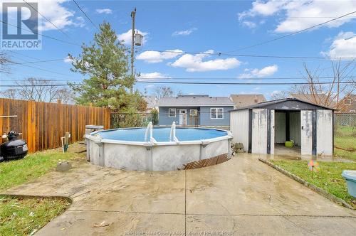 1156 California, Windsor, ON - Outdoor With Above Ground Pool