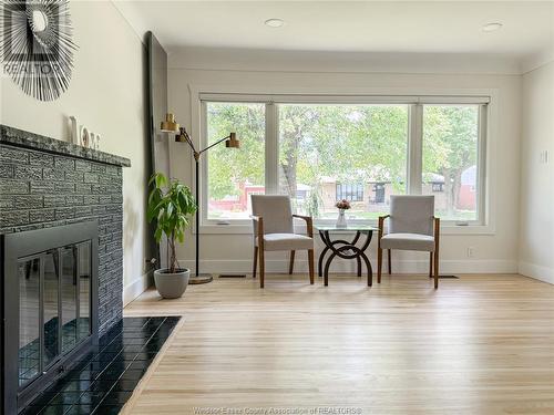 2845 Virginia Park, Windsor, ON - Indoor With Fireplace