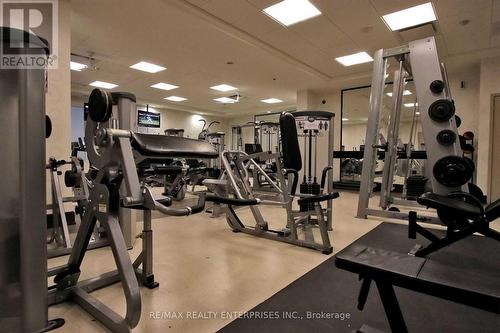 715 - 55 De Boers Drive, Toronto, ON - Indoor Photo Showing Gym Room