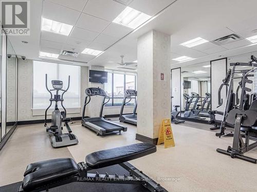 715 - 55 De Boers Drive, Toronto, ON - Indoor Photo Showing Gym Room