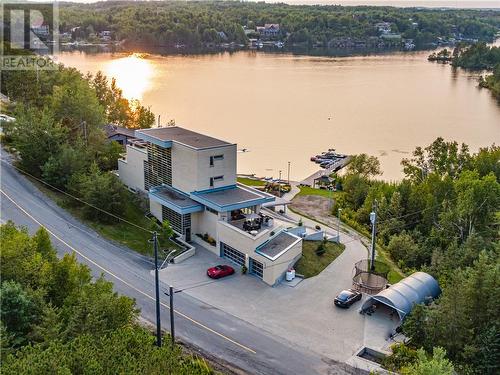 2410 South Bay Road, Sudbury, ON - Outdoor With Body Of Water With View