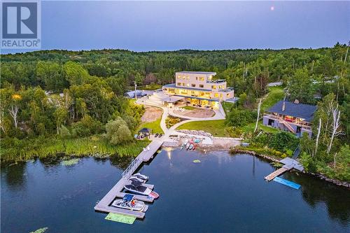 2410 South Bay Road, Sudbury, ON - Outdoor With Body Of Water With View