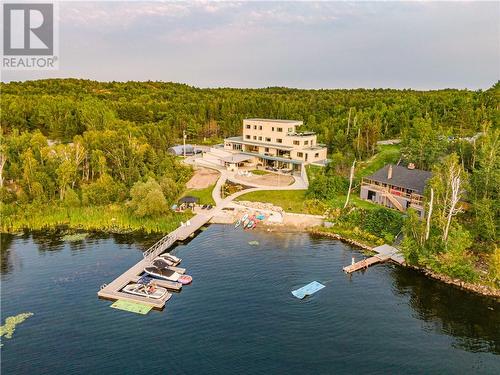 2410 South Bay Road, Sudbury, ON - Outdoor With Body Of Water With View