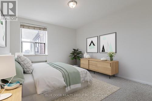 606 - 50 Gulliver Road, Toronto (Brookhaven-Amesbury), ON - Indoor Photo Showing Bedroom