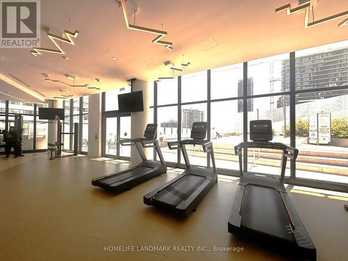 2502 - 3900 Confederation Parkway, Mississauga, ON - Indoor Photo Showing Gym Room