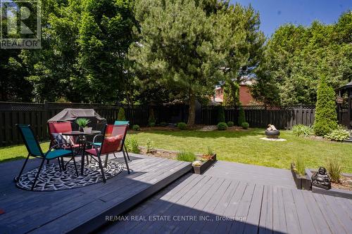 433 College Avenue, Orangeville, ON - Outdoor With Deck Patio Veranda With Backyard