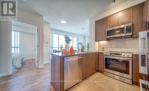 1104 - 50 Thomas Riley Road, Toronto, ON - Indoor Photo Showing Kitchen With Stainless Steel Kitchen