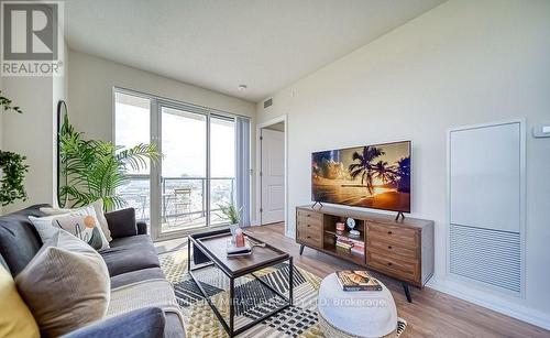 1104 - 50 Thomas Riley Road, Toronto, ON - Indoor Photo Showing Living Room