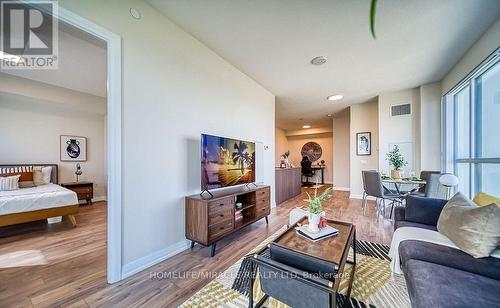 1104 - 50 Thomas Riley Road, Toronto, ON - Indoor Photo Showing Living Room