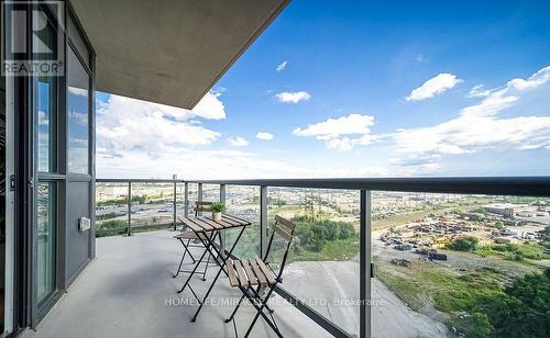 1104 - 50 Thomas Riley Road, Toronto (Islington-City Centre West), ON - Outdoor With Balcony With View