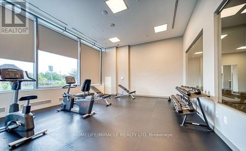 1104 - 50 Thomas Riley Road, Toronto (Islington-City Centre West), ON - Indoor Photo Showing Gym Room