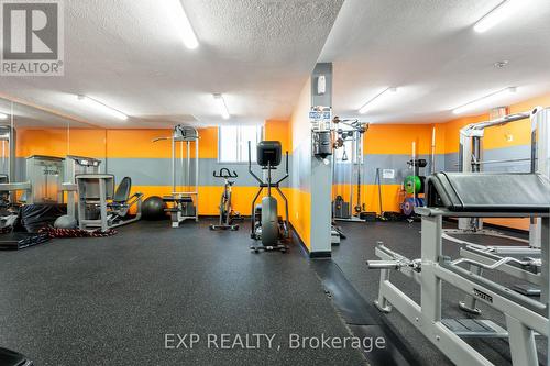 1607 - 85 Emmett Avenue, Toronto, ON - Indoor Photo Showing Gym Room