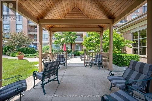 1215 - 100 Burloak Drive, Burlington, ON - Outdoor With Deck Patio Veranda With Exterior