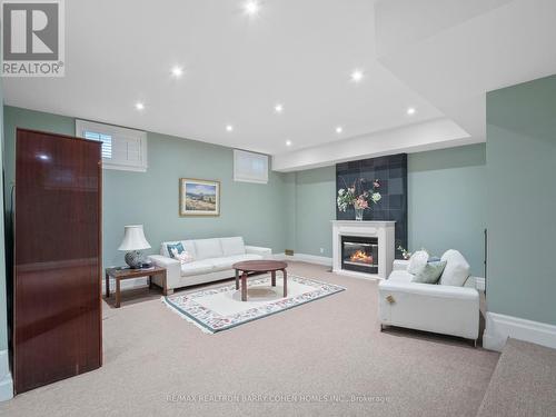 40 Munro Boulevard, Toronto, ON - Indoor With Fireplace