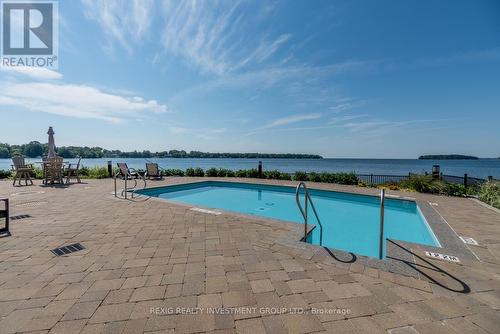 611 - 90 Orchard Point Road, Orillia, ON - Outdoor With Body Of Water With In Ground Pool With View