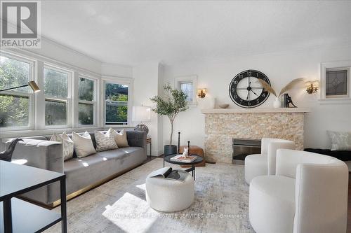 69 Duplex Avenue, Toronto, ON - Indoor Photo Showing Living Room With Fireplace