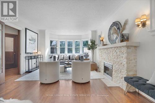 69 Duplex Avenue, Toronto, ON - Indoor Photo Showing Living Room With Fireplace