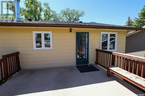 26 Hawkes Avenue, Regina, SK - Outdoor With Deck Patio Veranda With Exterior