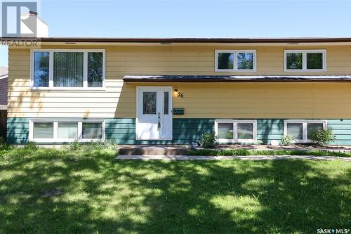 26 Hawkes Avenue, Regina, SK - Outdoor With Deck Patio Veranda