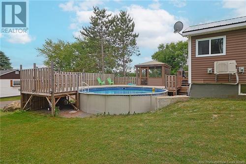 16 Hazelton Road, Doaktown, NB - Outdoor With Above Ground Pool