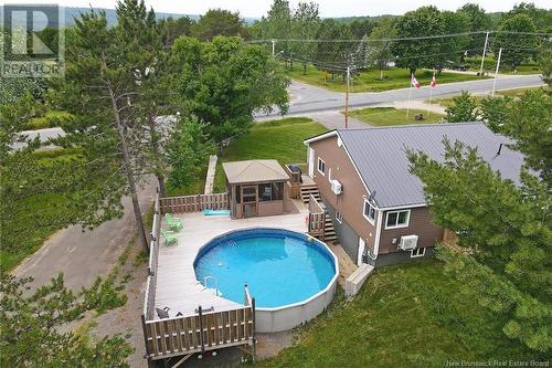 16 Hazelton Road, Doaktown, NB - Outdoor With Above Ground Pool