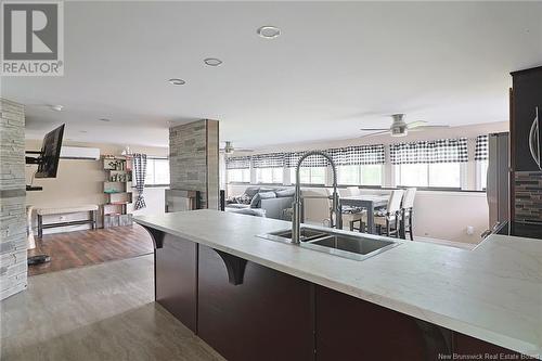 16 Hazelton Road, Doaktown, NB - Indoor Photo Showing Kitchen With Double Sink