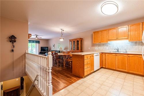 45 Applewood Drive|Unit #3, Brantford, ON - Indoor Photo Showing Kitchen With Double Sink