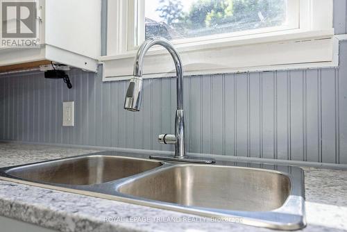 141 Water Street, Southwest Middlesex, ON - Indoor Photo Showing Kitchen With Double Sink