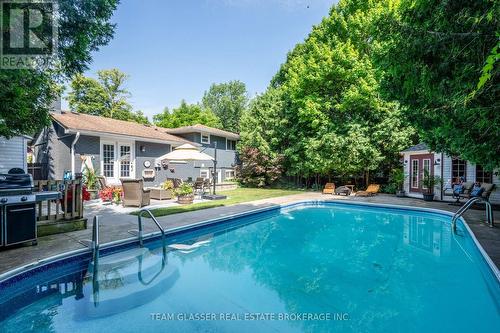 680 Griffith Street, London, ON - Outdoor With In Ground Pool With Deck Patio Veranda With Backyard