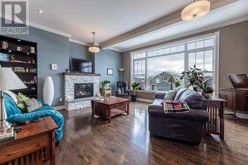 15 Pembury Close, Mount Pearl, NL - Indoor Photo Showing Living Room With Fireplace