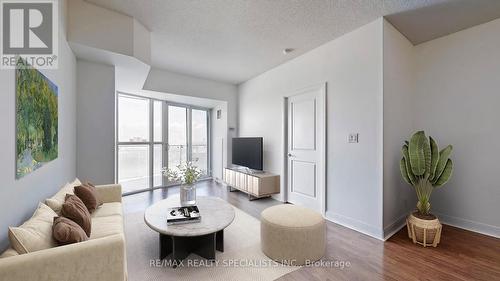 2610 - 50 Absolute Avenue, Mississauga, ON - Indoor Photo Showing Living Room
