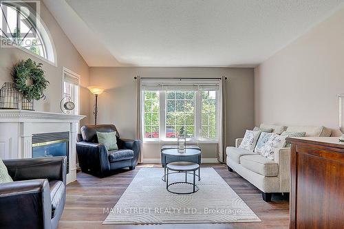 113 Trudeau Drive, Clarington, ON - Indoor Photo Showing Living Room With Fireplace