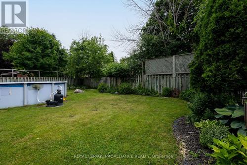 60 Beverley Crescent, Belleville, ON - Outdoor With Above Ground Pool With Backyard