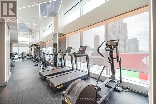 3903 - 183 Wellington Street W, Toronto, ON - Indoor Photo Showing Gym Room