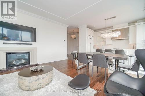 3903 - 183 Wellington Street W, Toronto, ON - Indoor Photo Showing Living Room With Fireplace