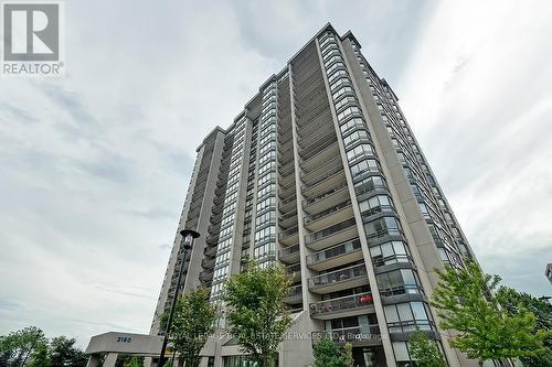 1205 - 2180 Marine Drive, Oakville, ON - Outdoor With Balcony With Facade