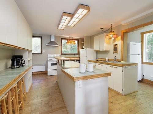 Cuisine - 2950 Ch. D'Entrelacs, Entrelacs, QC - Indoor Photo Showing Kitchen With Double Sink