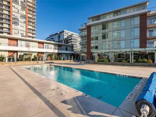 1602-60 Saghalie Rd, Victoria, BC - Outdoor With In Ground Pool With Facade