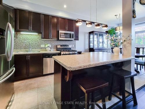 110 Marina Point Cres, Hamilton, ON - Indoor Photo Showing Kitchen With Stainless Steel Kitchen With Double Sink