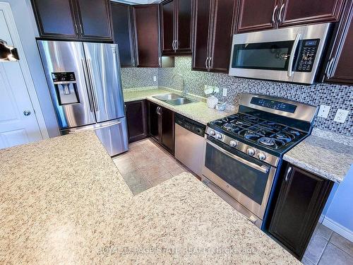 110 Marina Point Cres, Hamilton, ON - Indoor Photo Showing Kitchen With Stainless Steel Kitchen With Double Sink