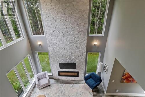 76 Patriot Court, Upper Coverdale, NB - Indoor With Fireplace