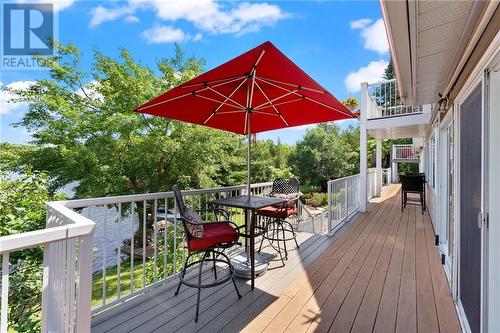 Patio - 320 Pike Lake - 12 Route, Perth, ON - Outdoor With Deck Patio Veranda With Exterior