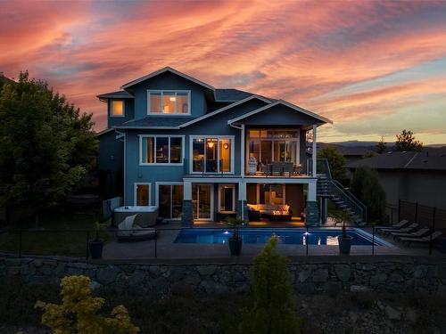 593 Harrogate Lane, Kelowna, BC - Outdoor With In Ground Pool