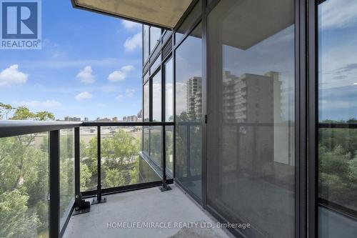 320 - 86 Dundas Street E, Mississauga, ON - Outdoor With Balcony With Exterior