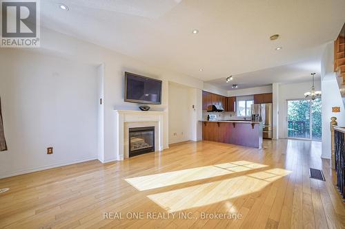 77 John Bell Crescent, Toronto, ON - Indoor Photo Showing Living Room With Fireplace